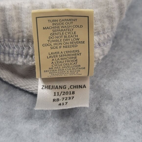 7 For All Mankind Baby Boy Outfit 3 Piece Set Newborn Orange Grey Bodysuit Pants - Picture 6 of 8